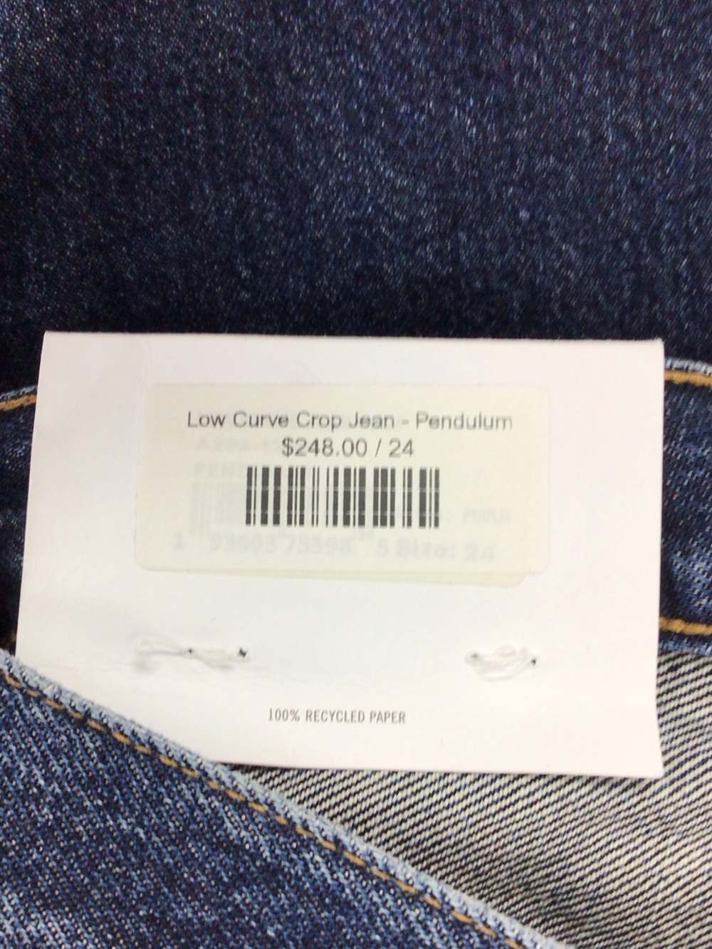 Agolde Low Curve Crop Jeans - Pendulum - Picture 11 of 11